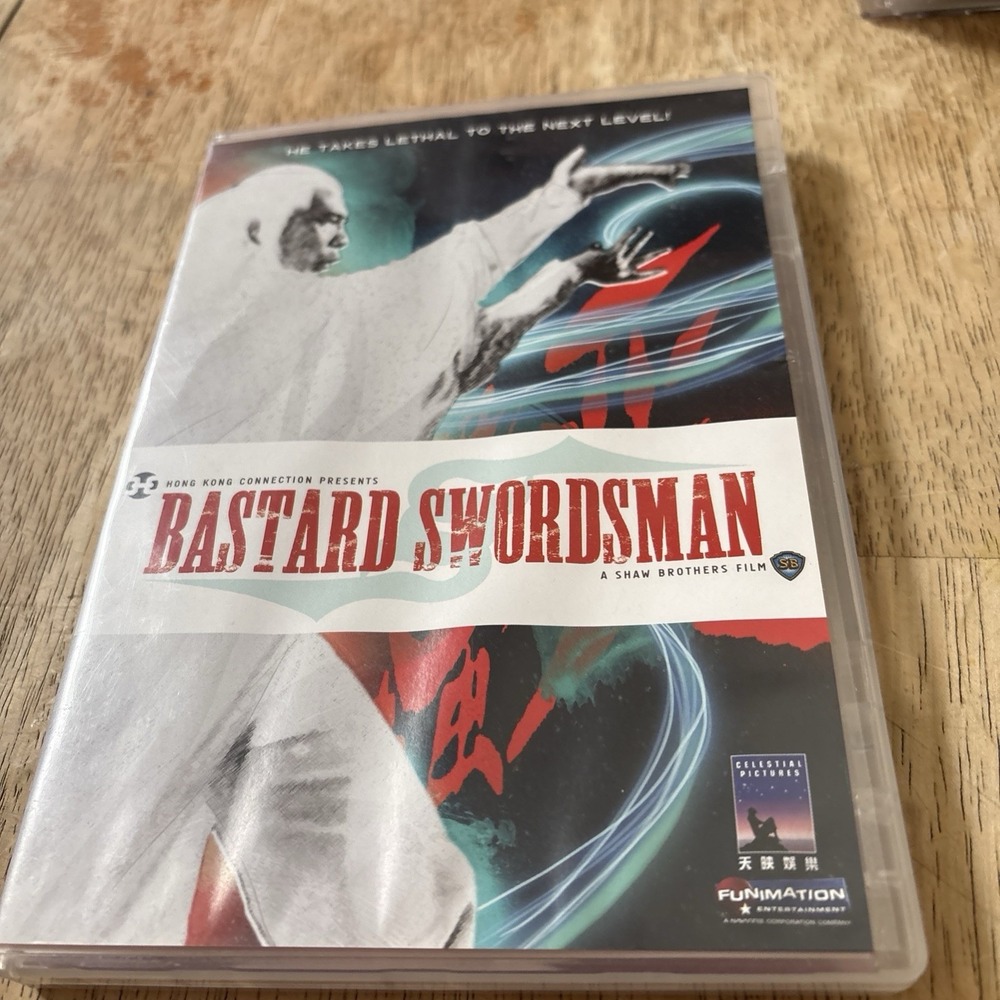 Bastard Swordsman (Funimation, Norman Chu, Lu Chin-Ku, DVD) Shaw Brothers